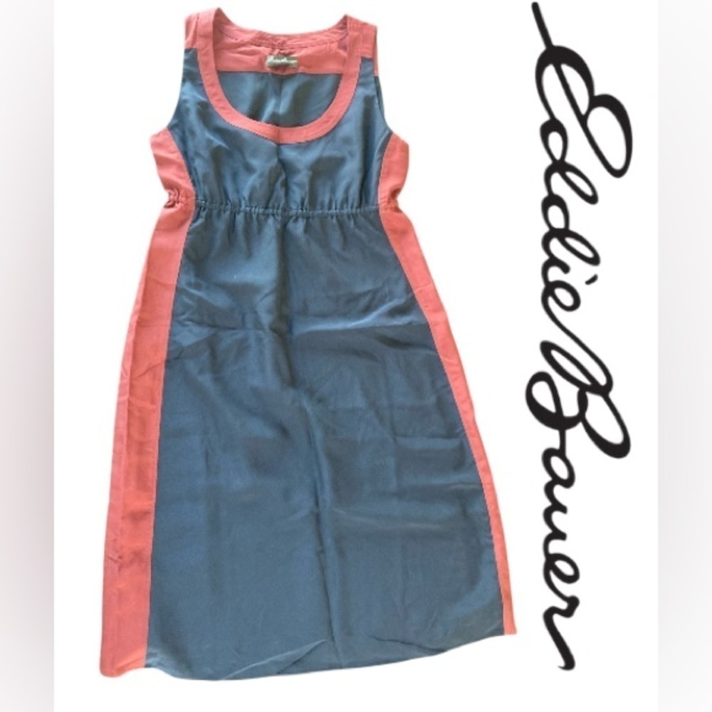 Eddie Bauer‎ Lightweight Dress Size 2 Petite Casual Travel Summer Sleeveless